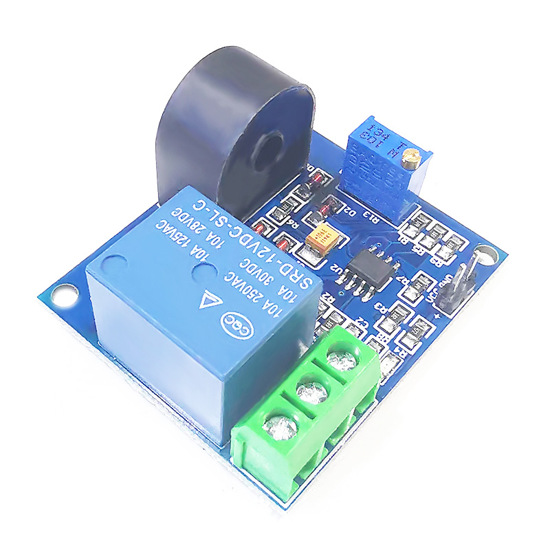 5A over current protection sensor module AC current detection sensor 12V relay