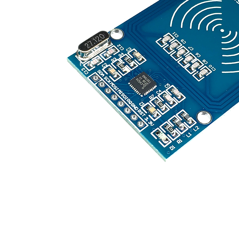 Cv520 RFID IC card reader replaces mfrc522 to send S50 card key ring