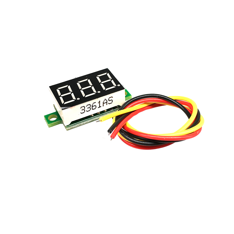 Micro 0.36 inch digital tube dc0v-100v three wire variable precision digital display / digital voltmeter