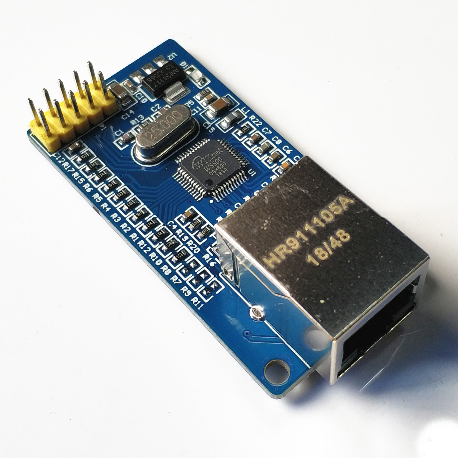 W5500 Ethernet network module SPI interface hardware TCP / IP protocol stack 51 / STM32 MCU