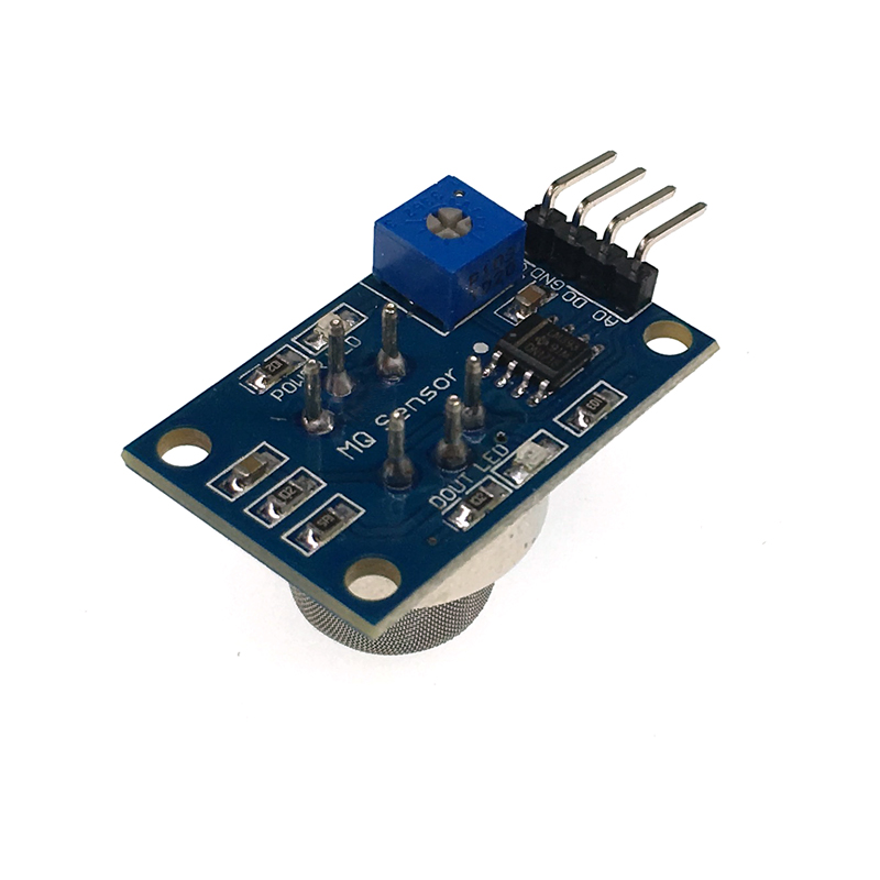 MQ-9 carbon monoxide combustible gas sensor detection alarm module compatible