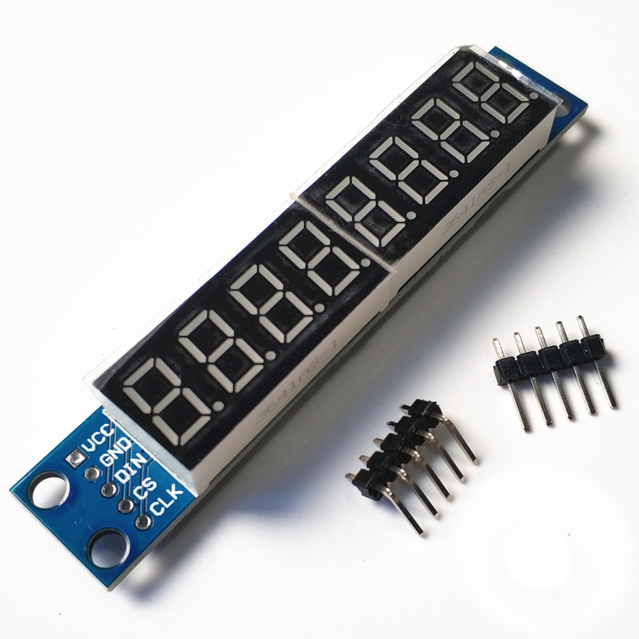 8-digit digital tube display module MAX7219 LED display supports cascaded 8-digit serial 3 IO port control