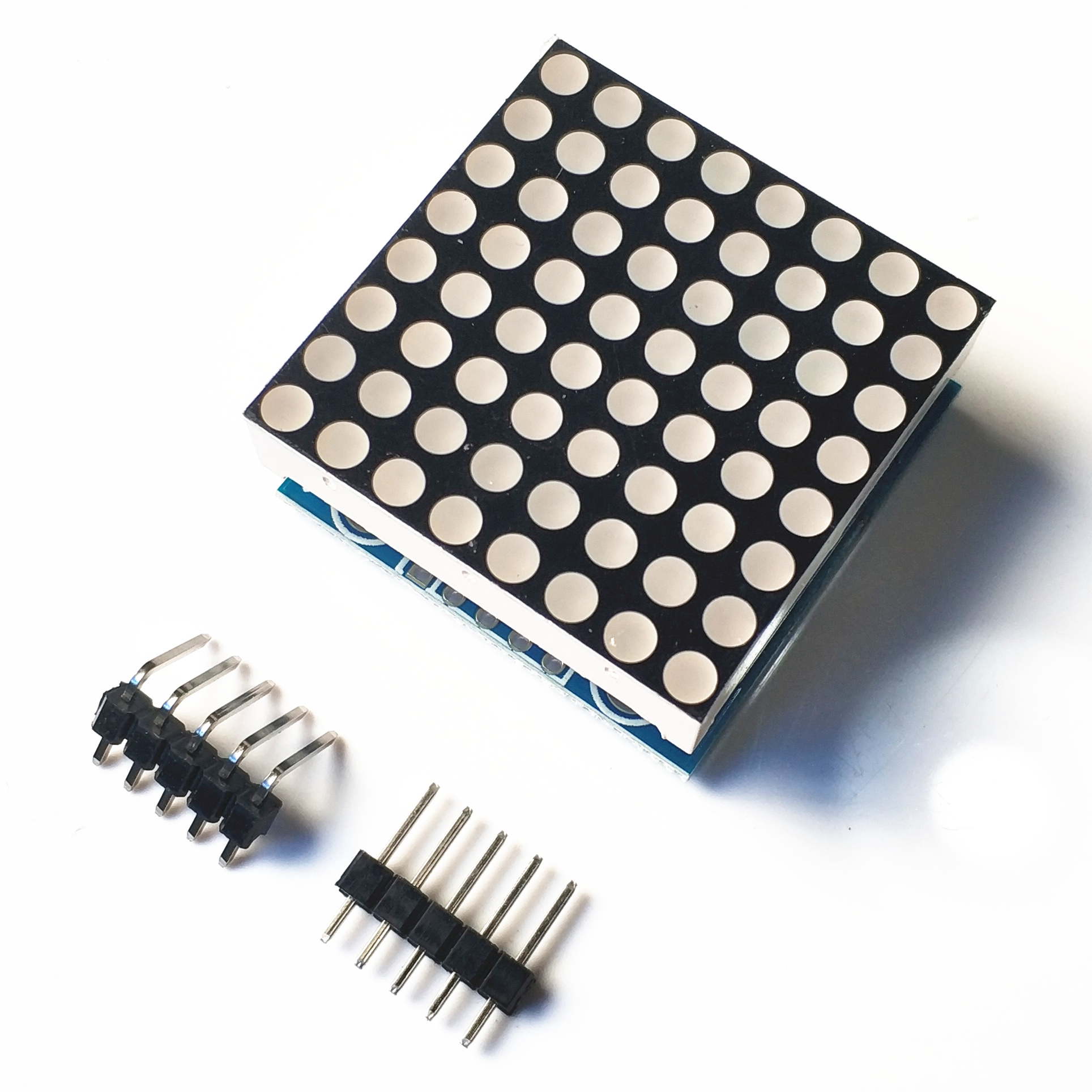 MAX7219 dot matrix module control module single chip microcomputer control drive LED module display module