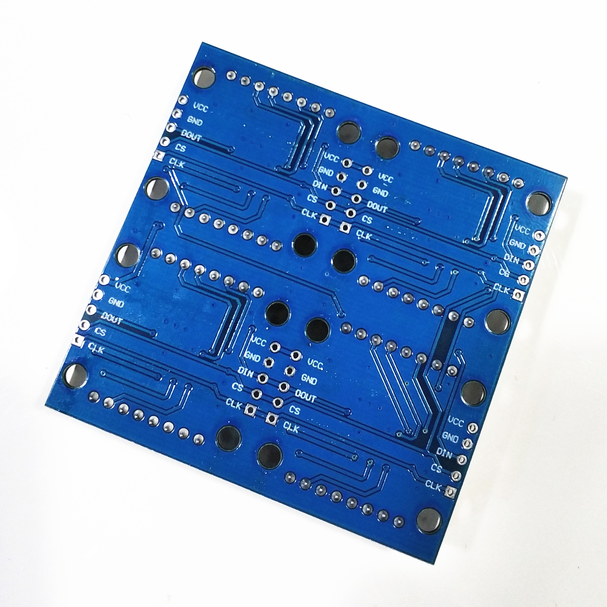 MAX7219 dot matrix module 4 dot matrix 2*2 display module MCU control LED driver module