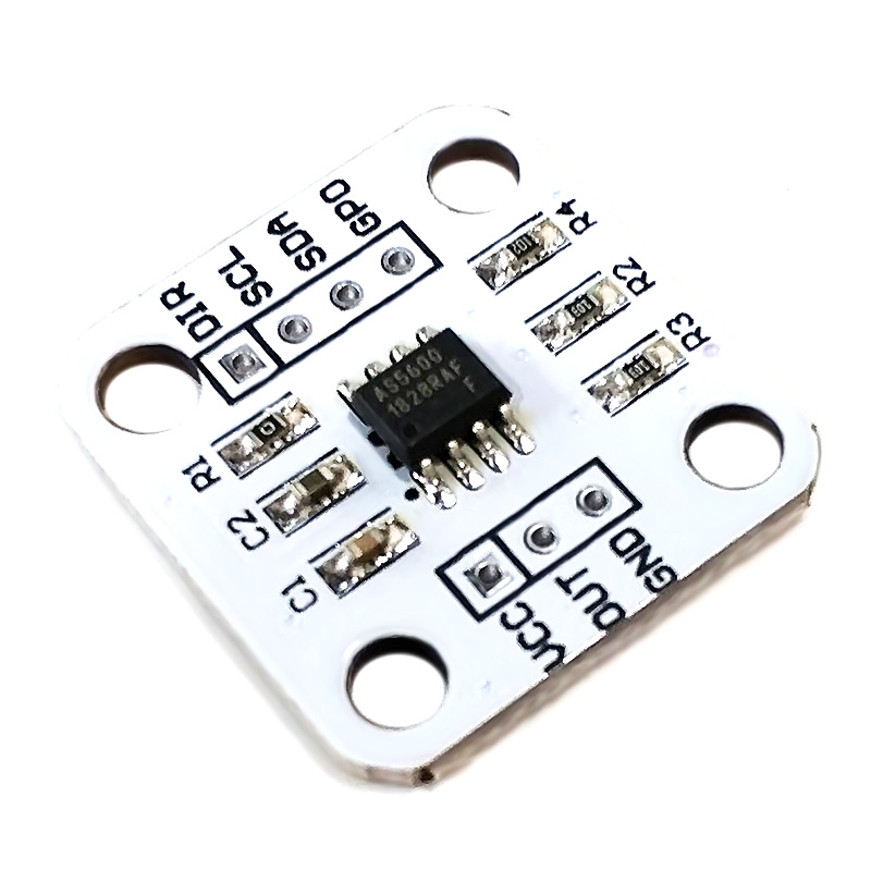 AS5600 magnetic encoder magnetic induction angle measurement sensor module 12bit high precision send magnet