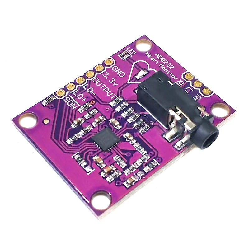 AD8232 ECG monitoring ECG physiological measurement Pulse heart ECG monitoring sensor module