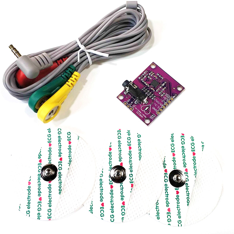 AD8232 ECG monitoring ECG physiological measurement Pulse heart ECG monitoring sensor module